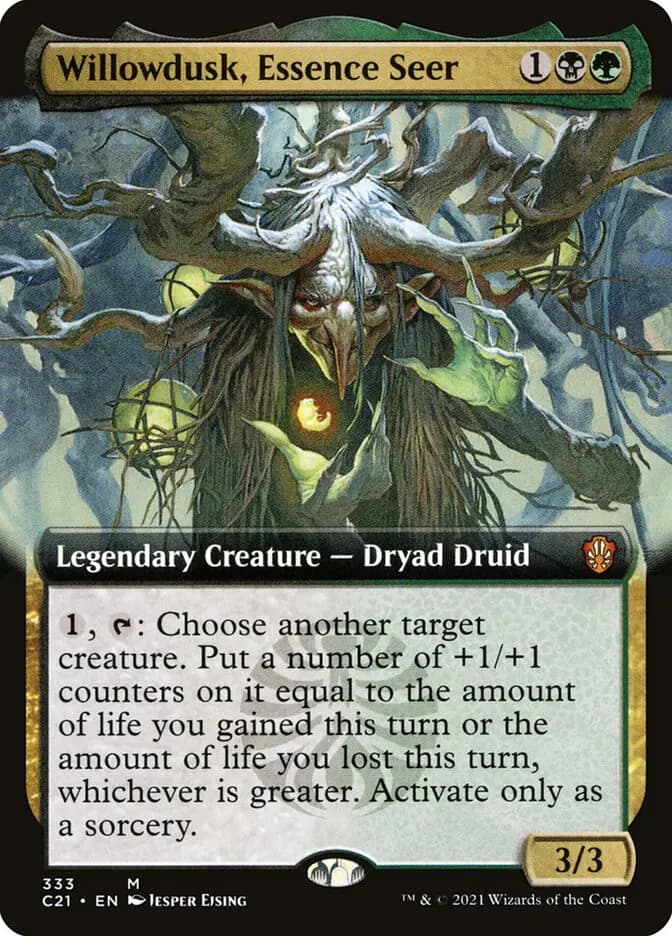 Card image of Willowdusk, Essence Seer