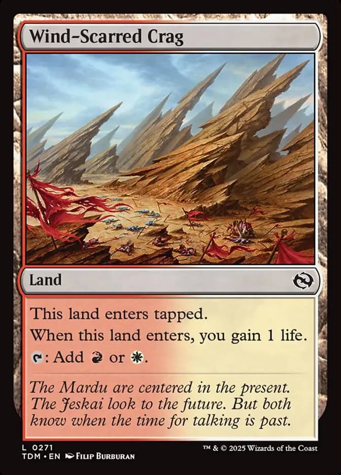 Card image of Wind-Scarred Crag