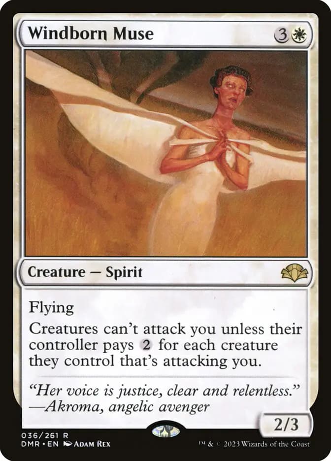Card image of Windborn Muse