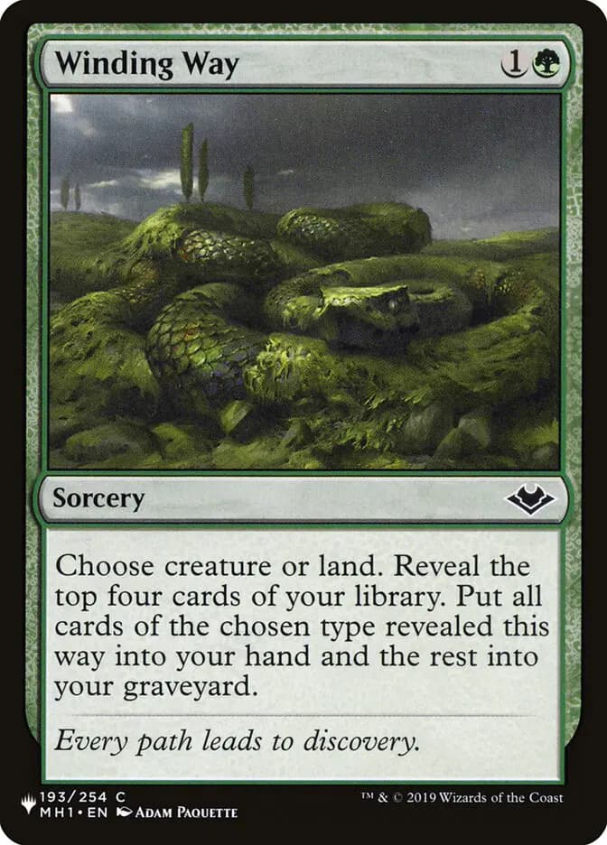 Card image of Winding Way