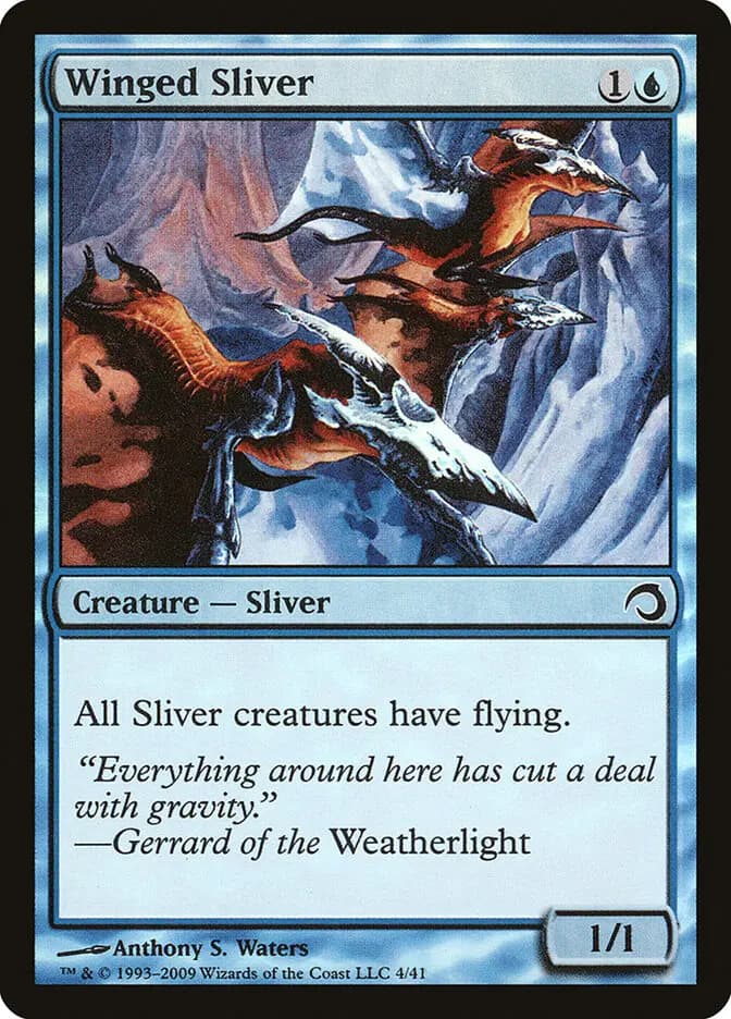 Card image of Winged Sliver
