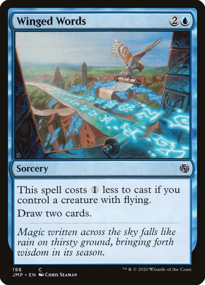Card image of Winged Words
