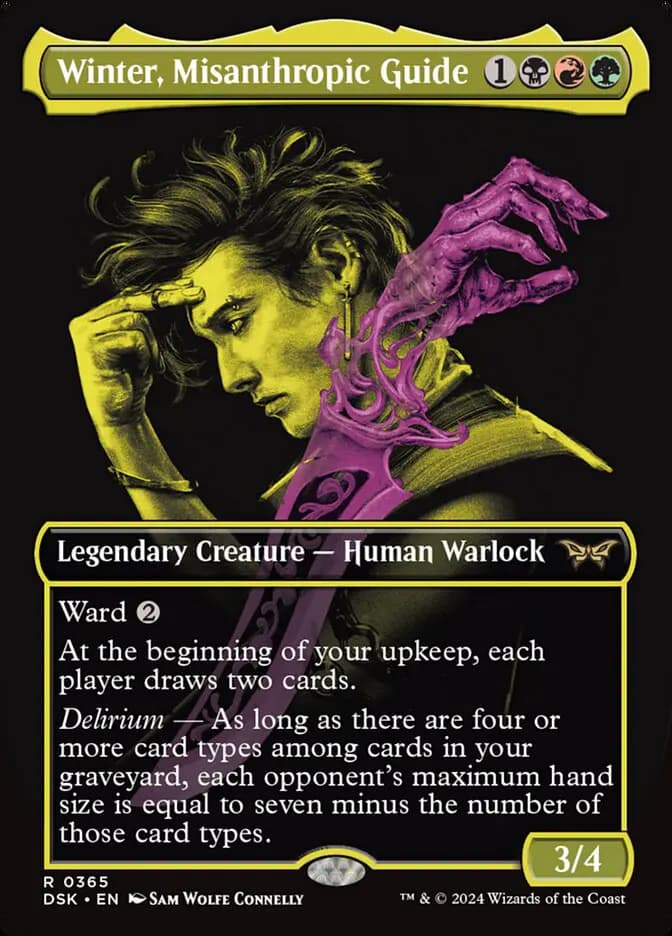 Card image of Winter, Misanthropic Guide