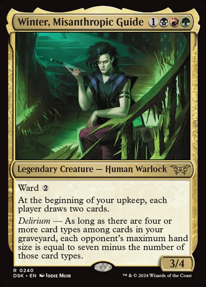 Card image of Winter, Misanthropic Guide