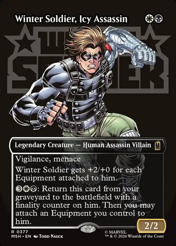 Card image of Winter Soldier, Icy Assassin