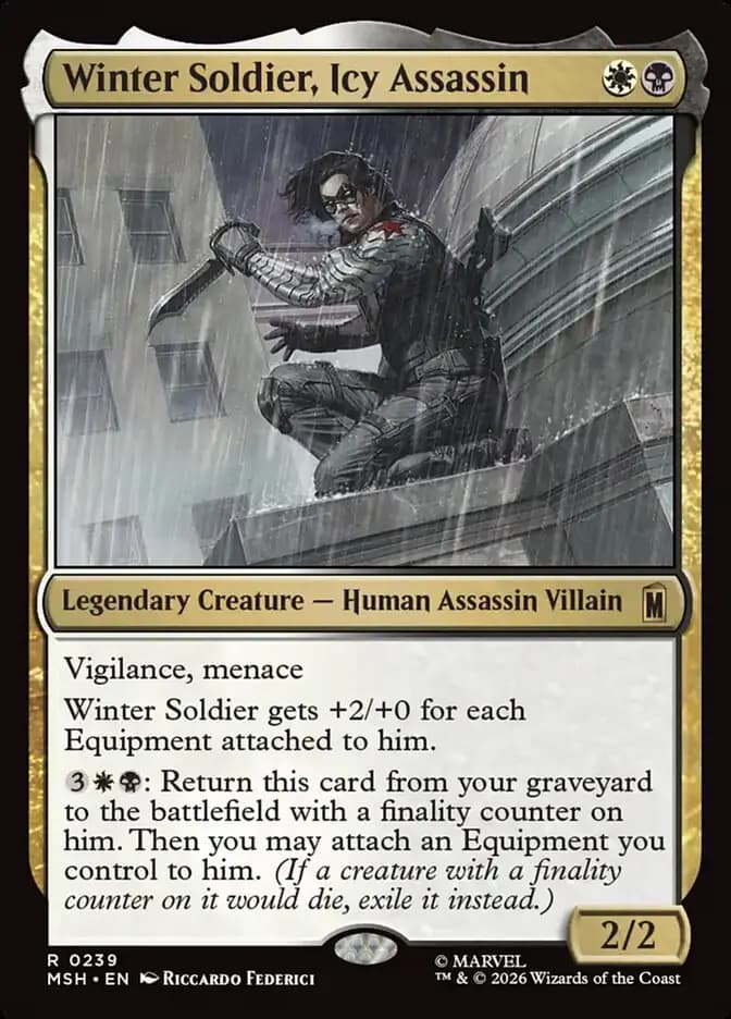 Card image of Winter Soldier, Icy Assassin
