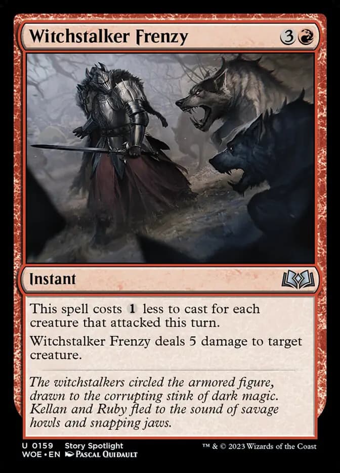Card image of Witchstalker Frenzy