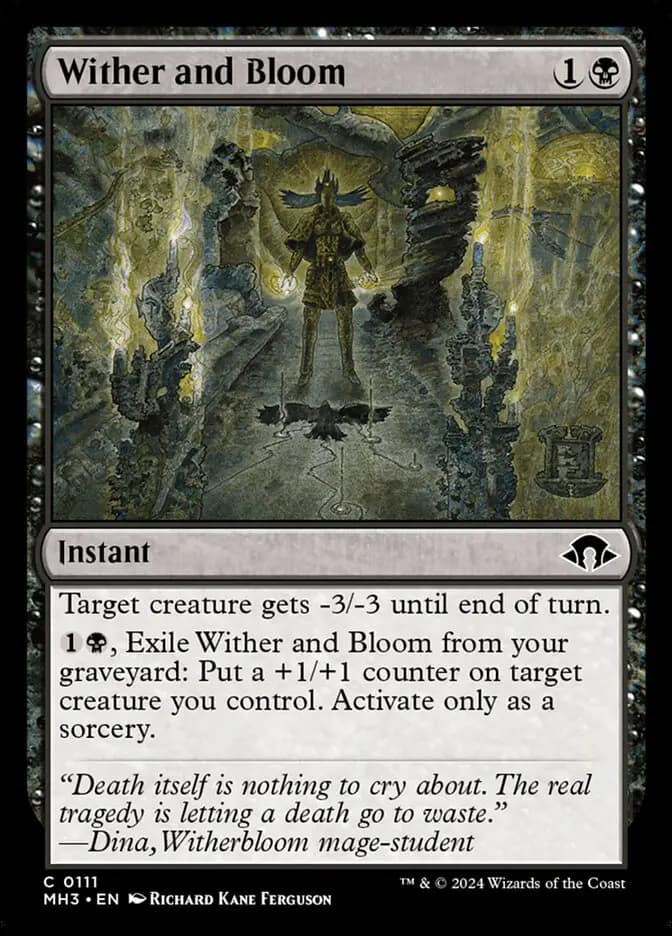 Card image of Wither and Bloom