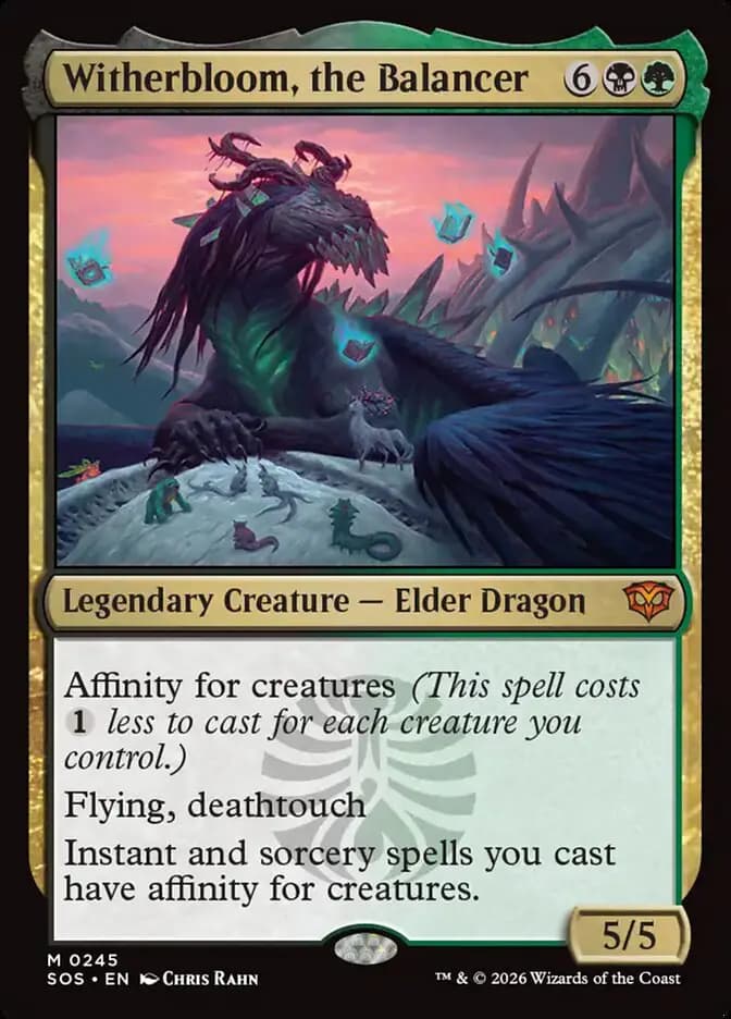 Card image of Witherbloom, the Balancer