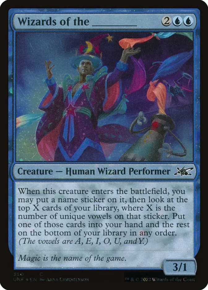 Card image of Wizards of the _____