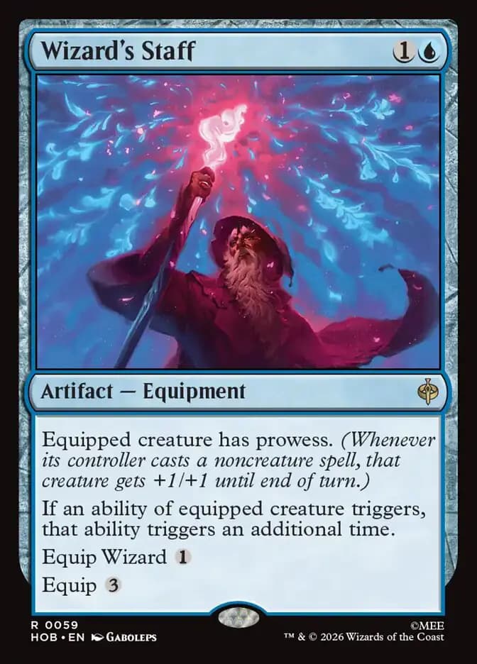 Card image of Wizard's Staff
