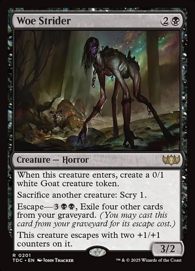 Card image of Woe Strider