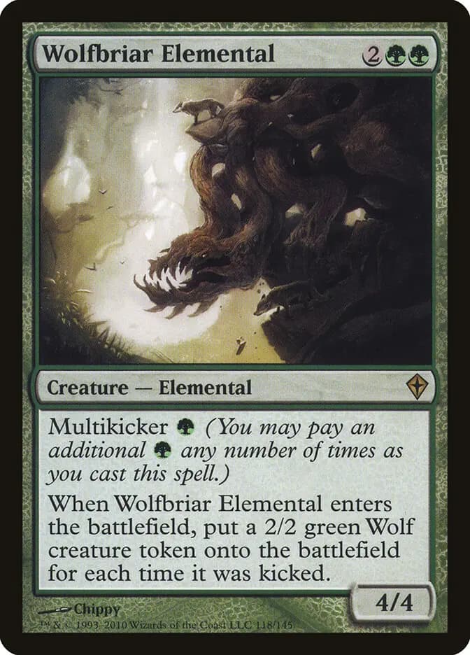 Card image of Wolfbriar Elemental