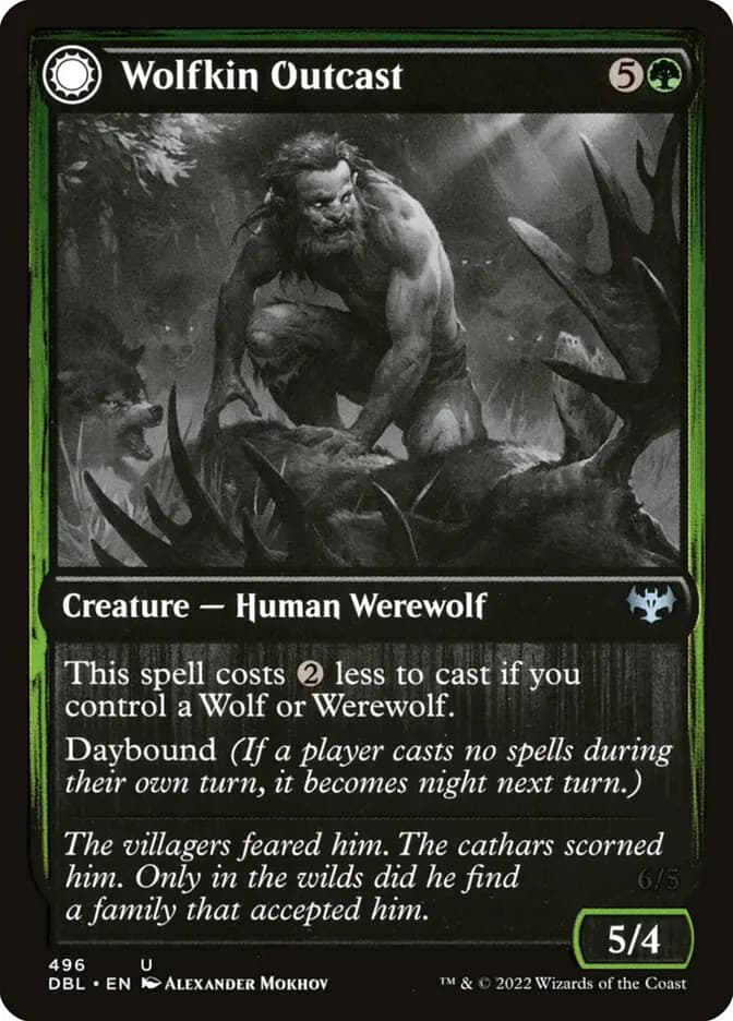 Card image of Wolfkin Outcast / Wedding Crasher