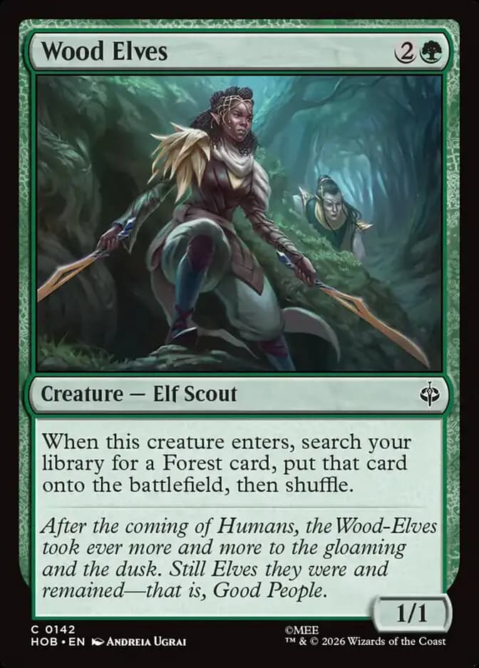 Card image of Wood Elves