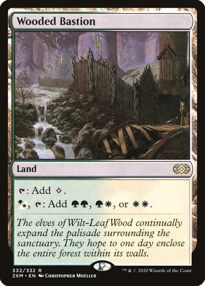 Card image of Wooded Bastion