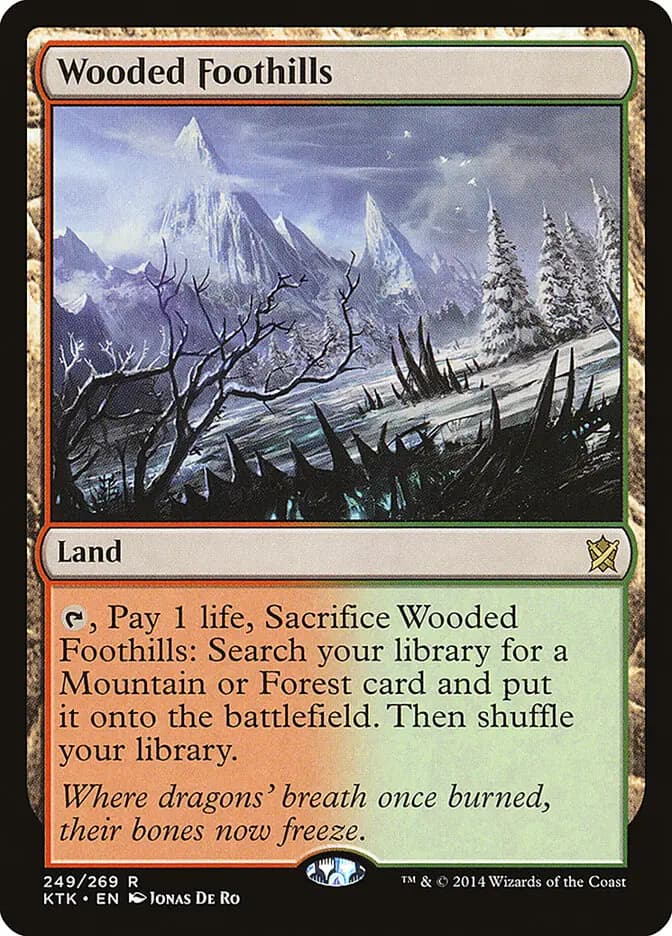 Card image of Wooded Foothills