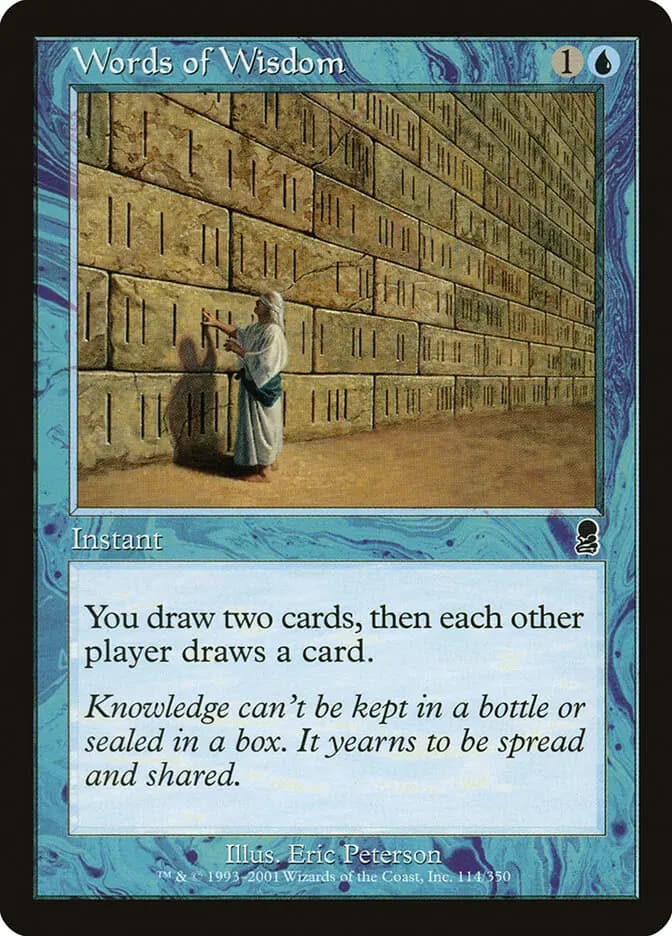 Card image of Words of Wisdom