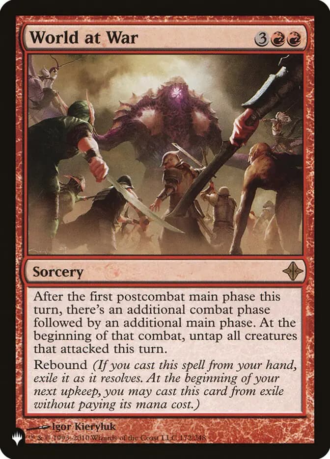 Card image of World at War