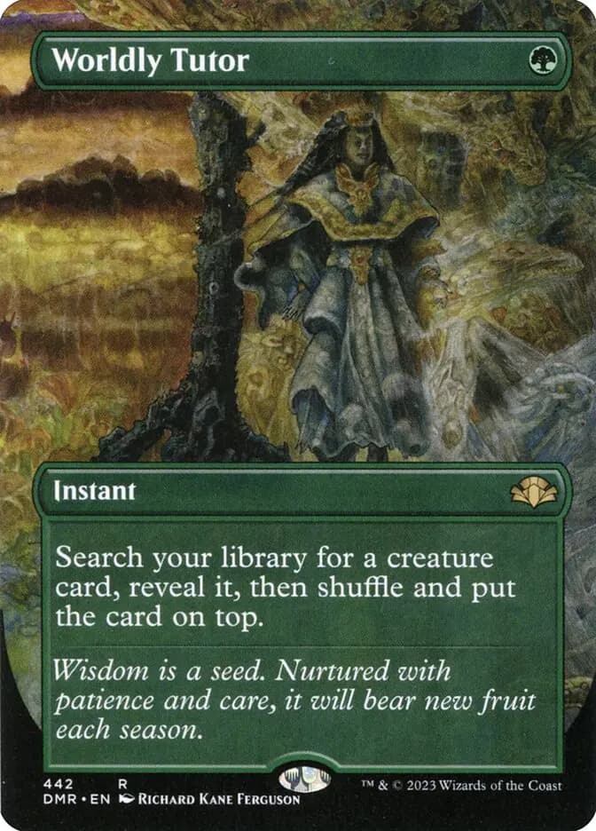 Card image of Worldly Tutor