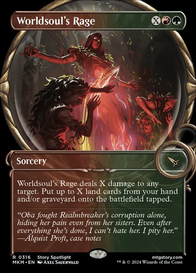 Card image of Worldsoul's Rage