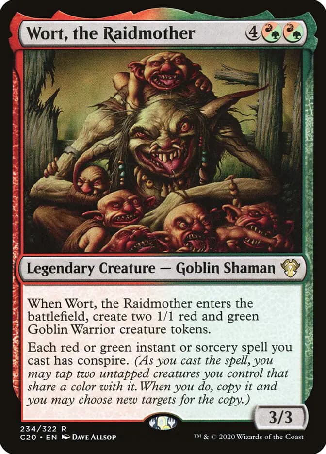 Card image of Wort, the Raidmother