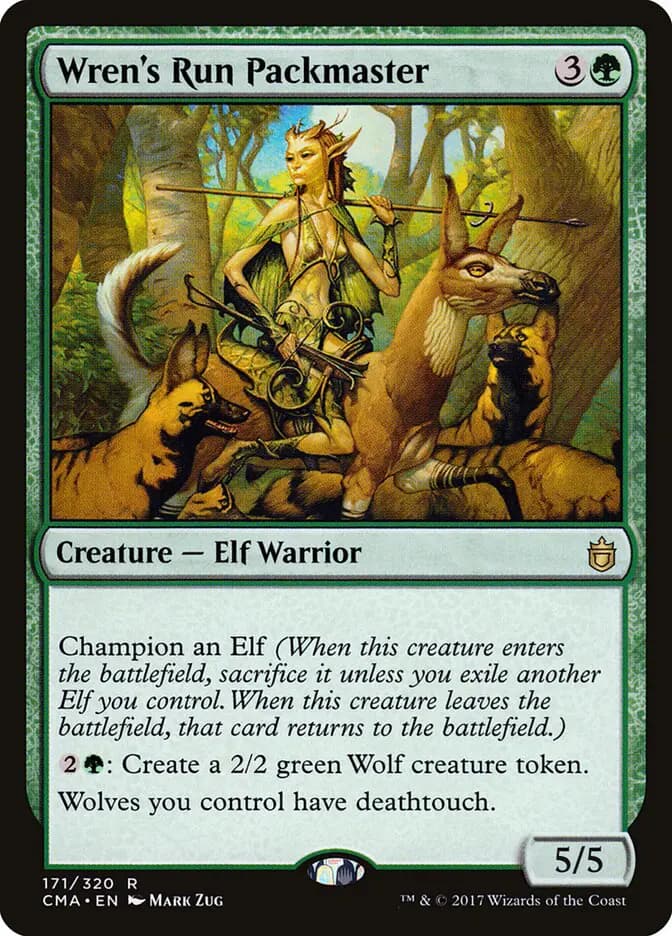 Card image of Wren's Run Packmaster