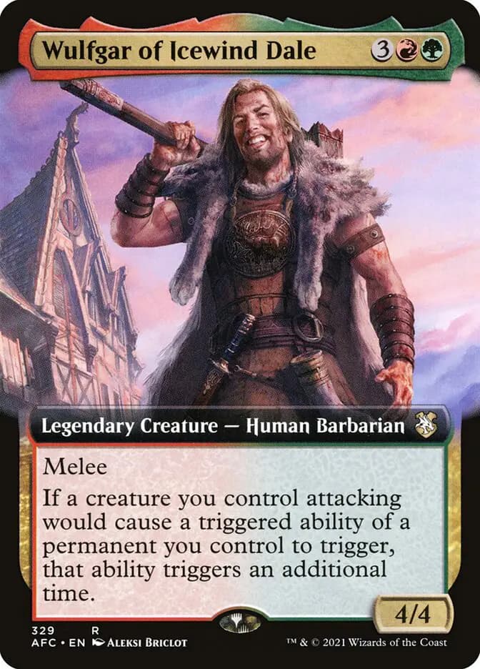 Card image of Wulfgar of Icewind Dale