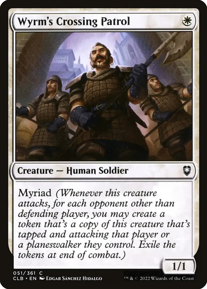 Card image of Wyrm's Crossing Patrol