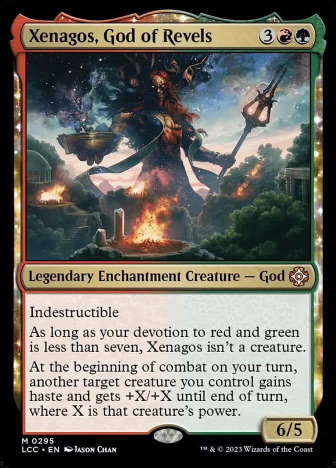 Card image of Xenagos, God of Revels