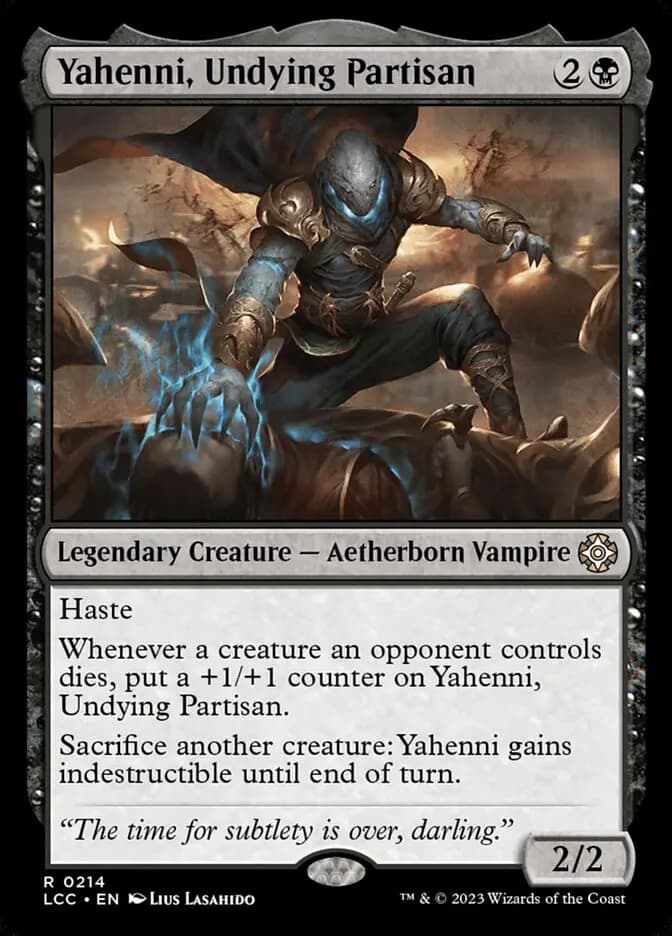 Card image of Yahenni, Undying Partisan