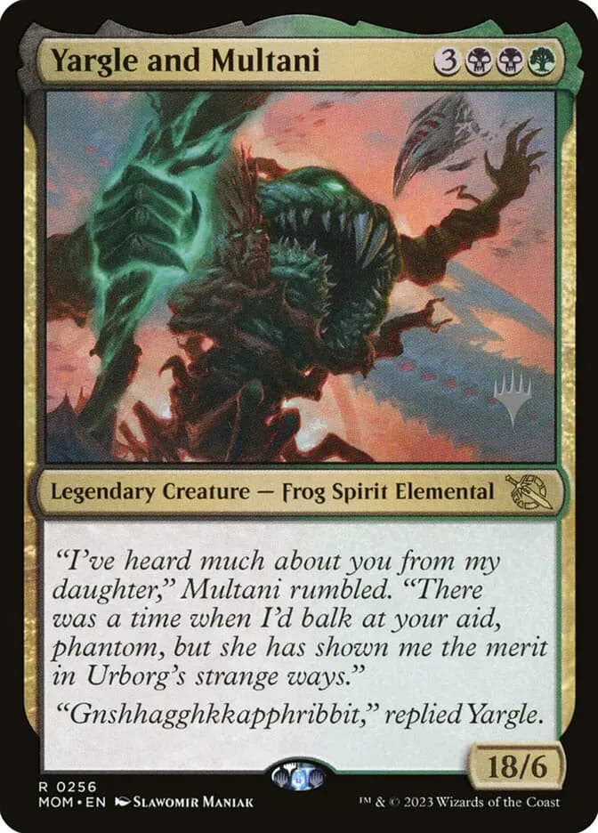 Card image of Yargle and Multani