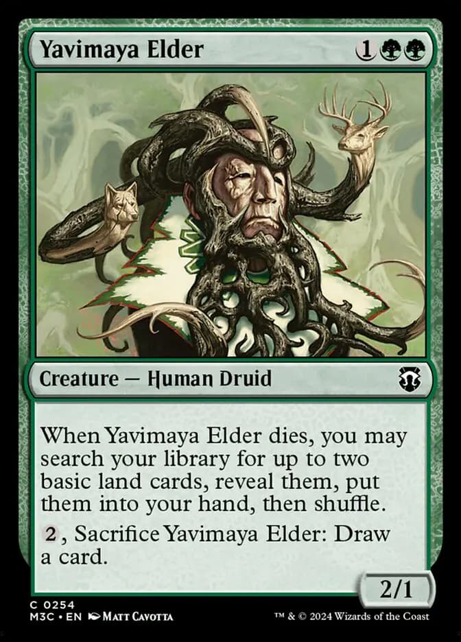 Card image of Yavimaya Elder