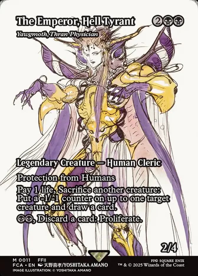 Card image of Yawgmoth, Thran Physician