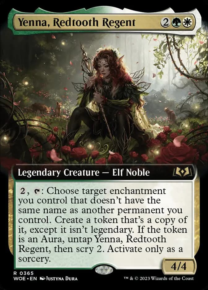 Card image of Yenna, Redtooth Regent