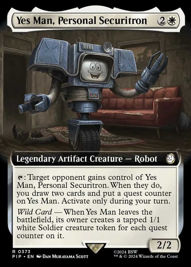 Card image of Yes Man, Personal Securitron