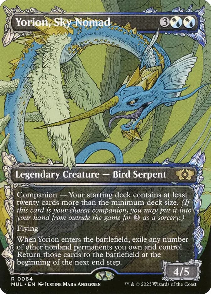 Card image of Yorion, Sky Nomad