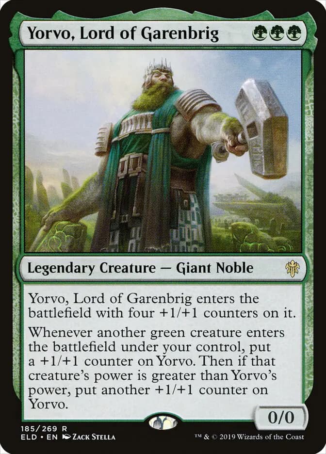 Card image of Yorvo, Lord of Garenbrig