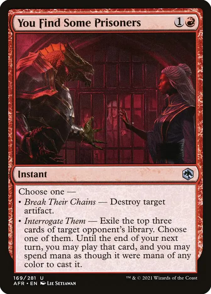 Card image of You Find Some Prisoners