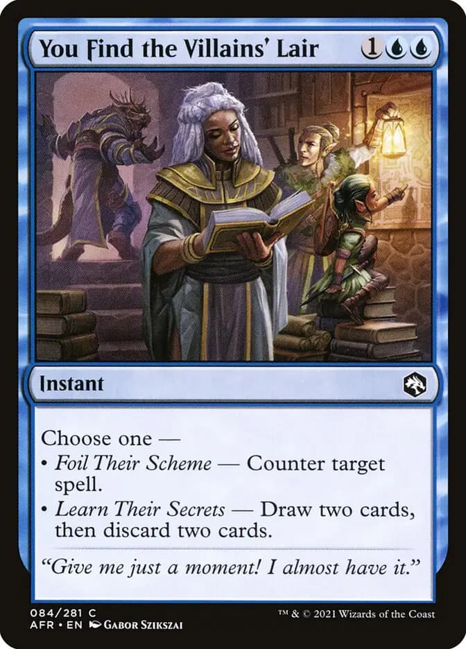 Card image of You Find the Villains' Lair