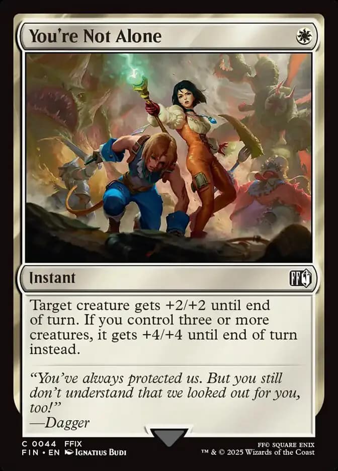 Card image of You're Not Alone