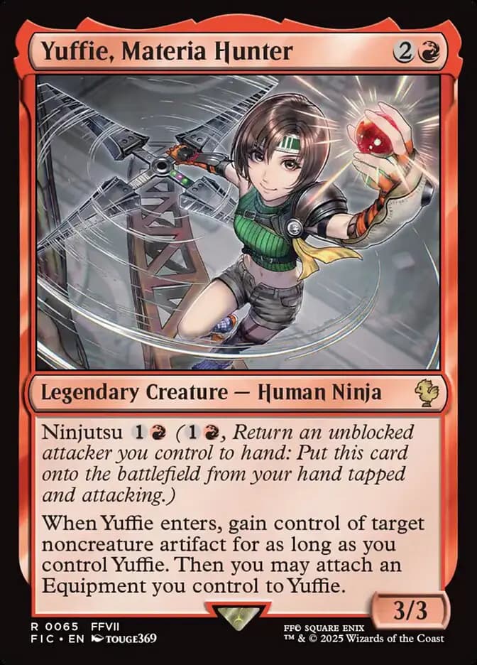 Card image of Yuffie, Materia Hunter