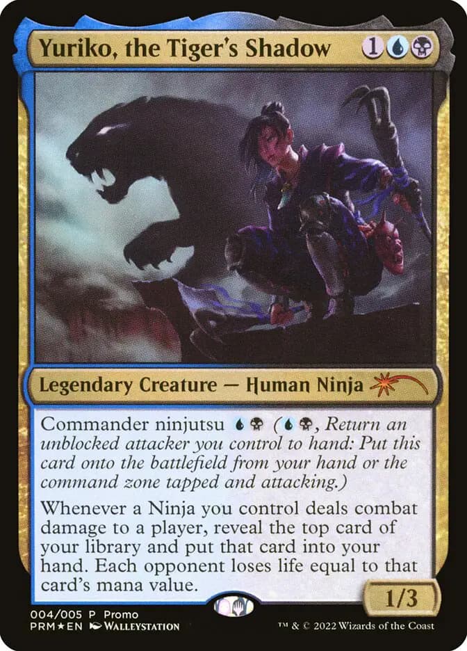 Card image of Yuriko, the Tiger's Shadow