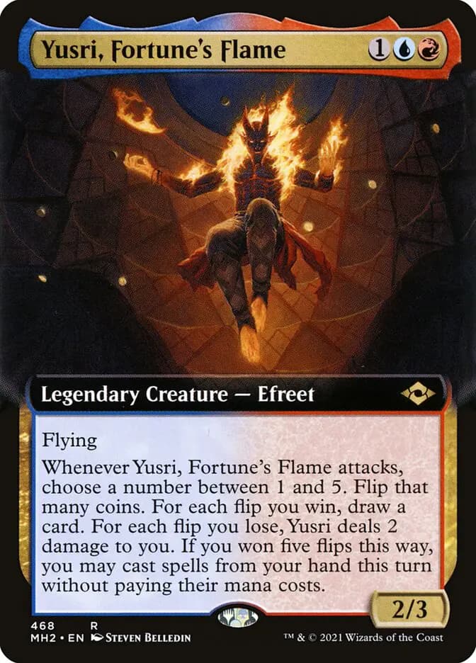 Card image of Yusri, Fortune's Flame