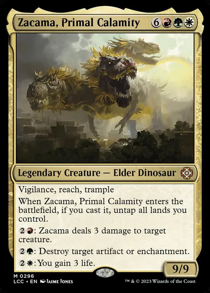 Card image of Zacama, Primal Calamity