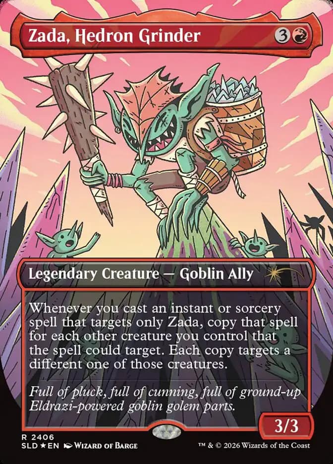 Card image of Zada, Hedron Grinder