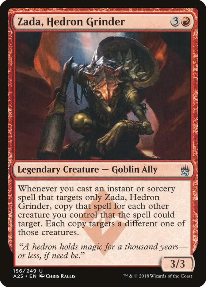 Card image of Zada, Hedron Grinder
