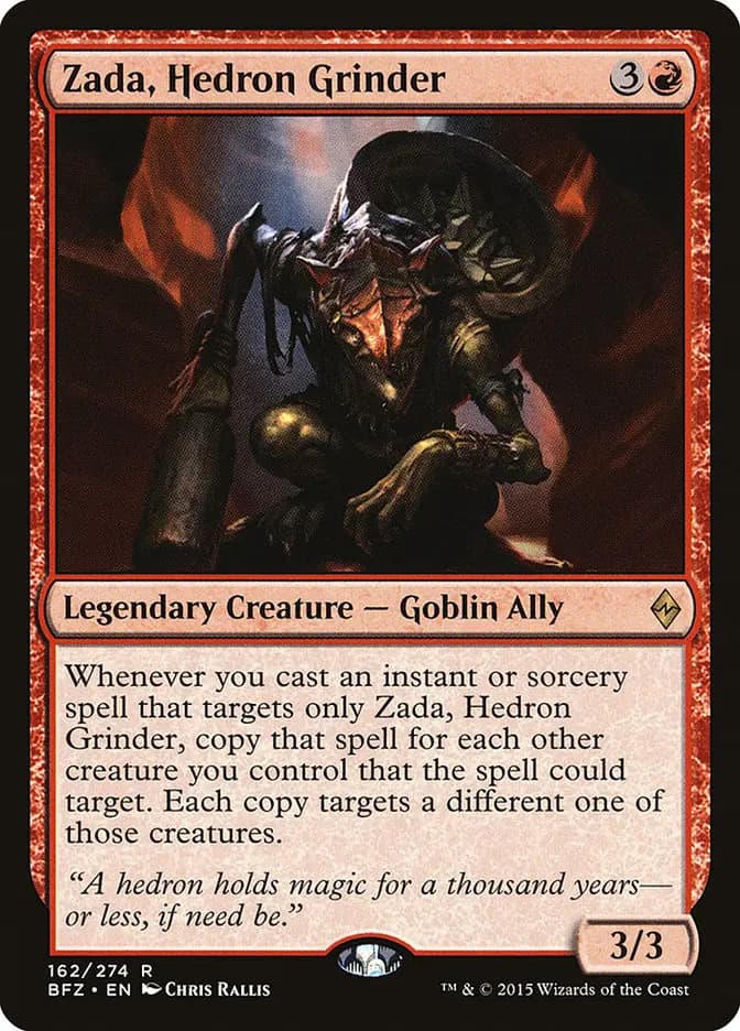 Card image of Zada, Hedron Grinder