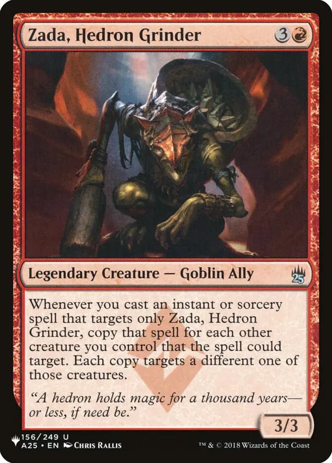 Card image of Zada, Hedron Grinder