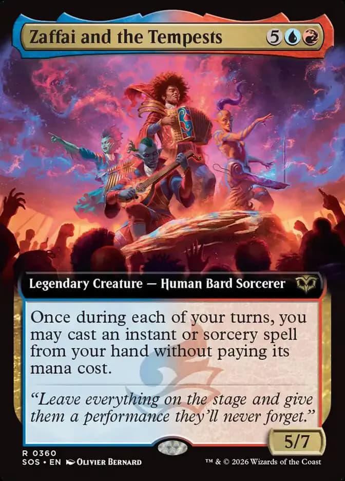 Card image of Zaffai and the Tempests